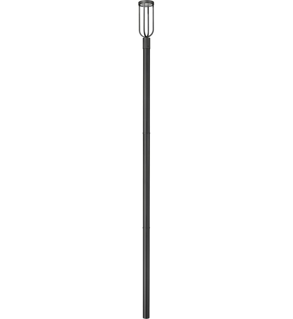 Z-Lite - 5005PHM-5009P120-BK - Leland 137.25" Outdoor Post Mount