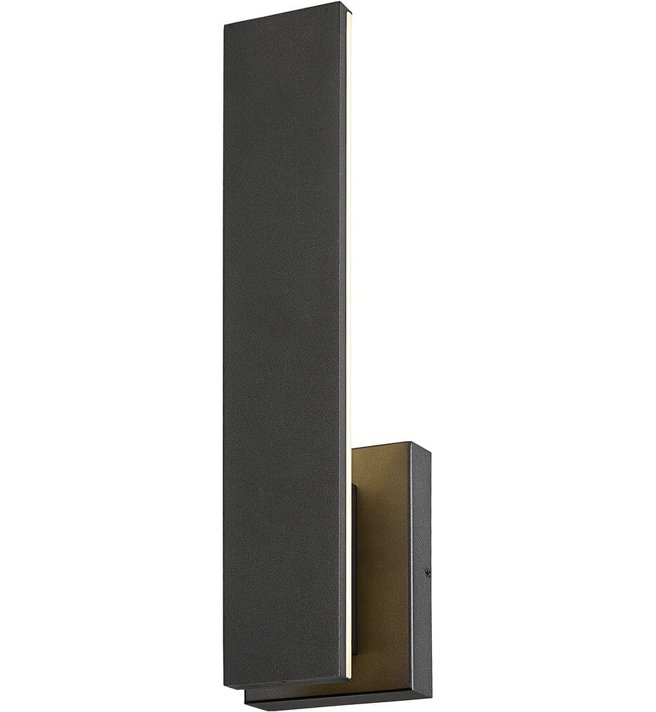 Z-Lite - 5007-18BK-LED - Stylet 18" Outdoor Wall Sconce