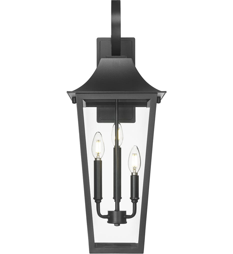 Z-Lite - 5008B-BK - Gannon 27.25" Outdoor Wall Sconce