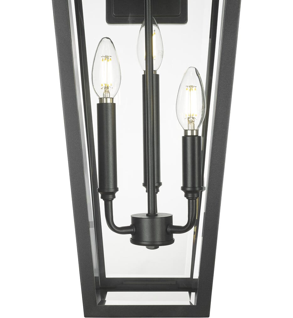 Z-Lite - 5008B-BK - Gannon 27.25" Outdoor Wall Sconce