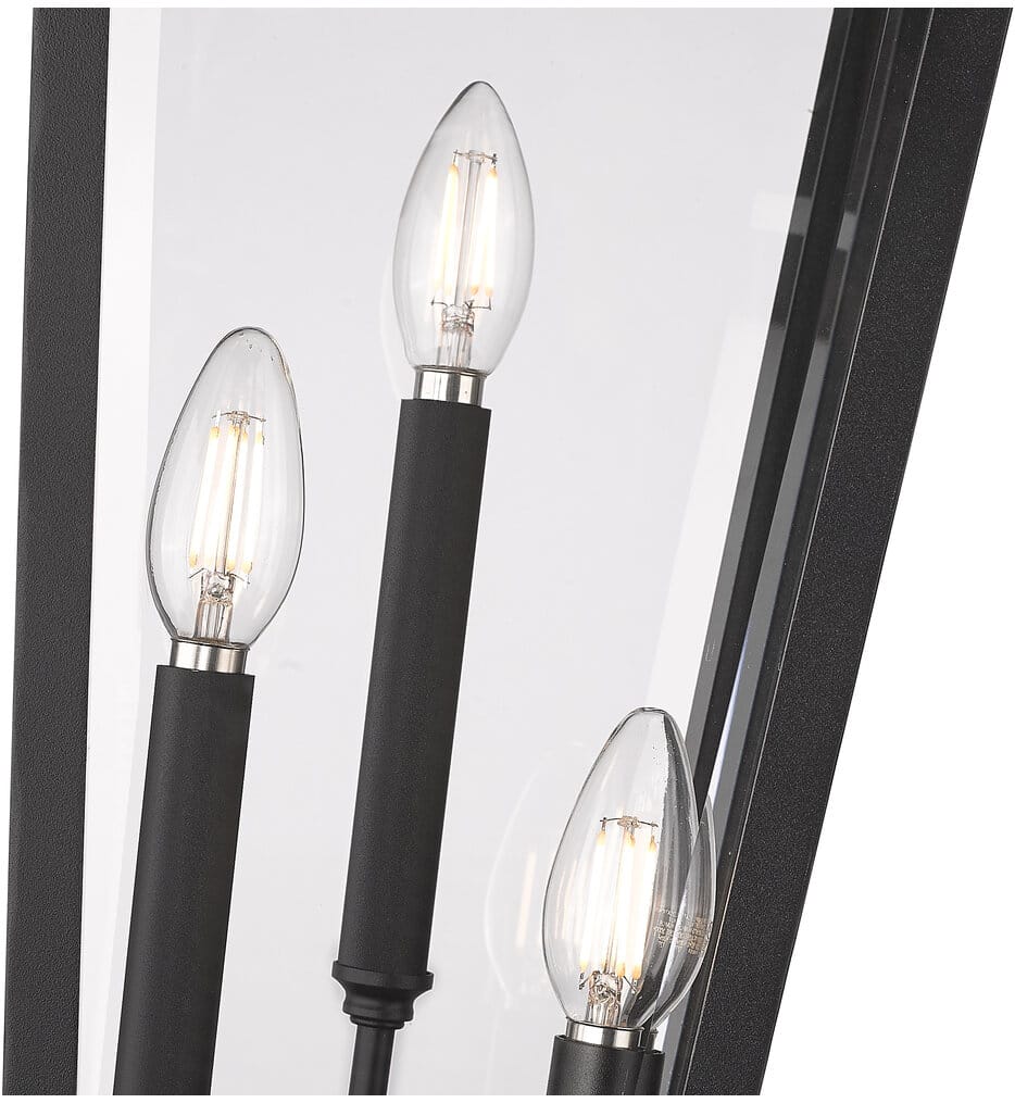 Z-Lite - 5008PHBR-5012P-BK - Gannon 100.5" Outdoor Post Light