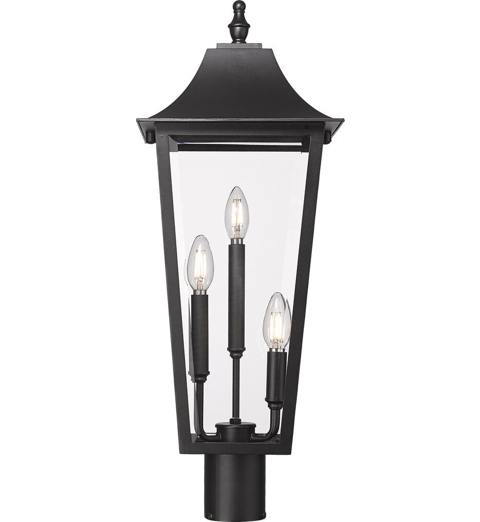 Z-Lite - 5008PHBR-BK - Gannon 26.75" Outdoor Post Light