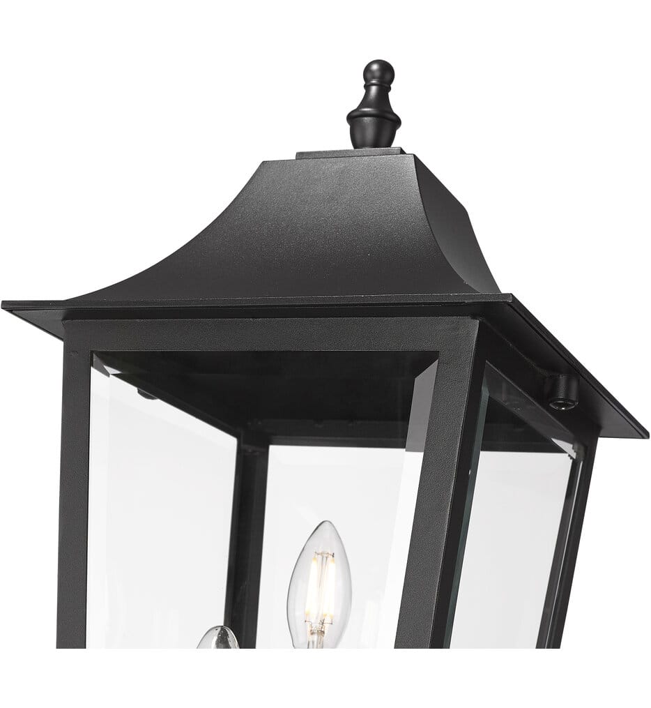 Z-Lite - 5008PHBR-BK - Gannon 26.75" Outdoor Post Light