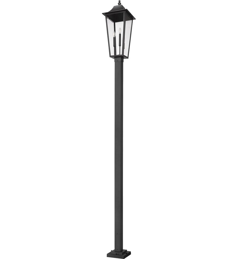 Z-Lite - 5008PHXLS-536P-BK - Gannon 124" Outdoor Post Light