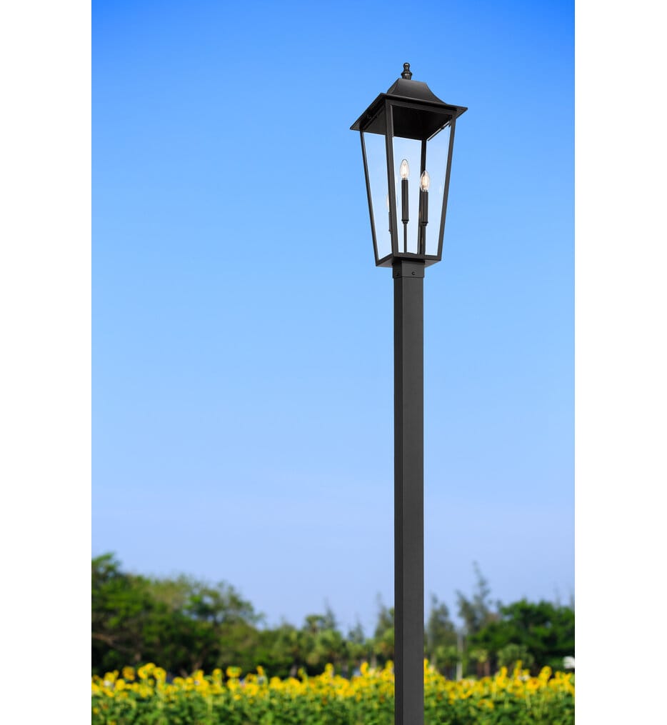Z-Lite - 5008PHXLS-536P-BK - Gannon 124" Outdoor Post Light