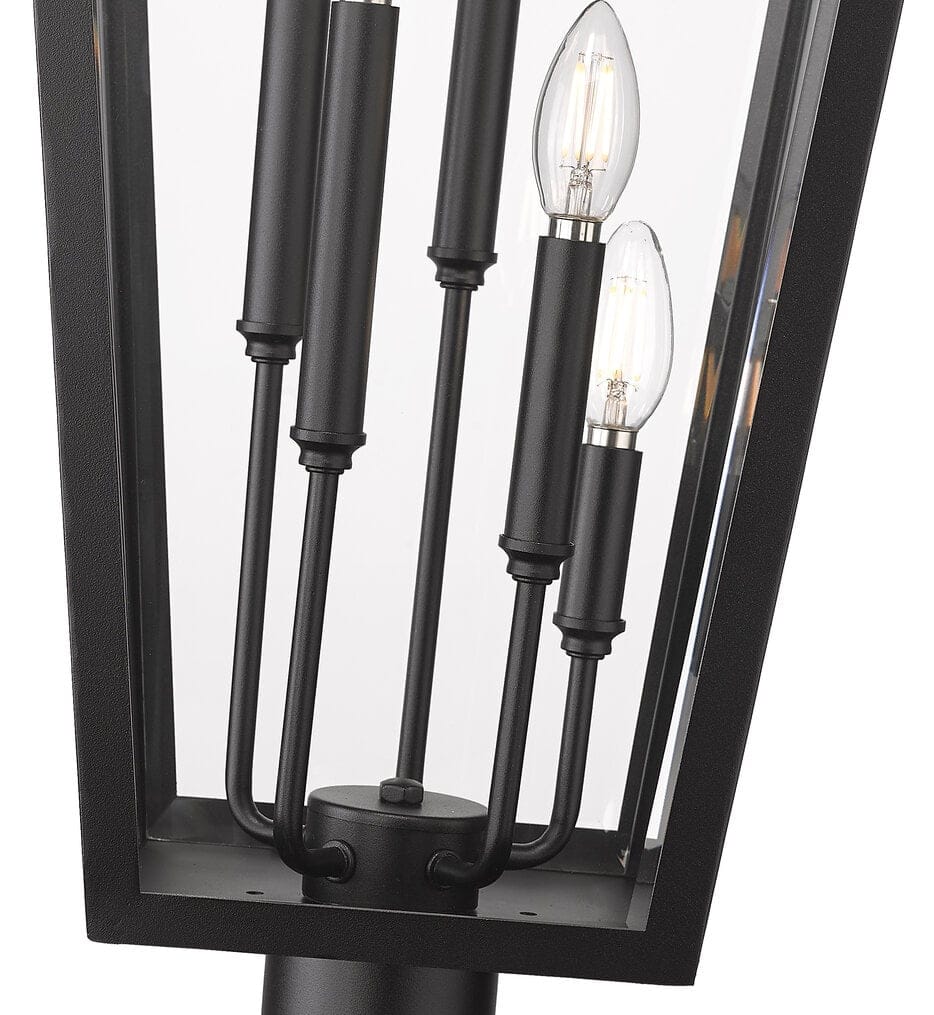 Z-Lite - 5008PHXXLR-564P-BK - Gannon 122.25" Outdoor Post Light