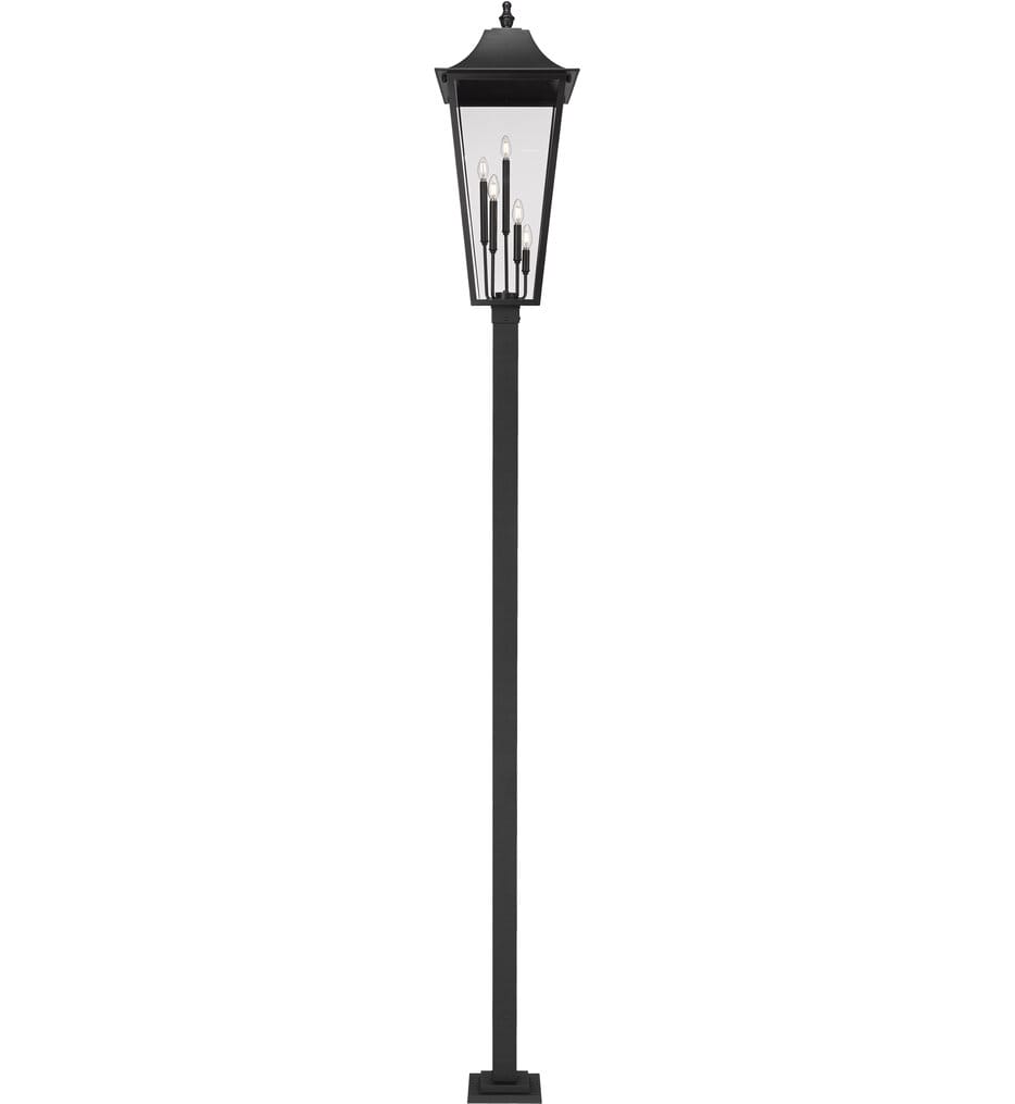 Z-Lite - 5008PHXXLS-536P-BK - Gannon 132.75" Outdoor Post Light