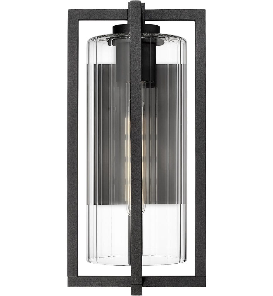 Z-Lite - 5013M-BK - Aura 16.5" Outdoor Wall Sconce