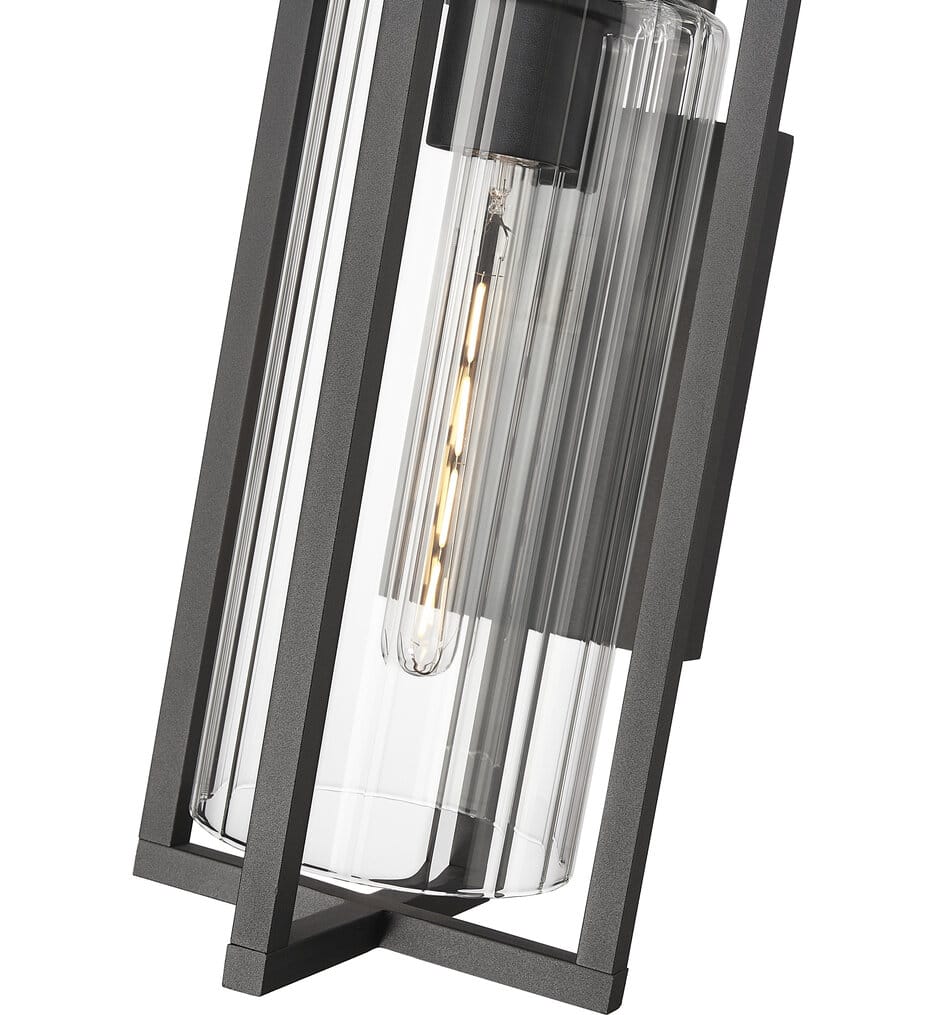 Z-Lite - 5013M-BK - Aura 16.5" Outdoor Wall Sconce