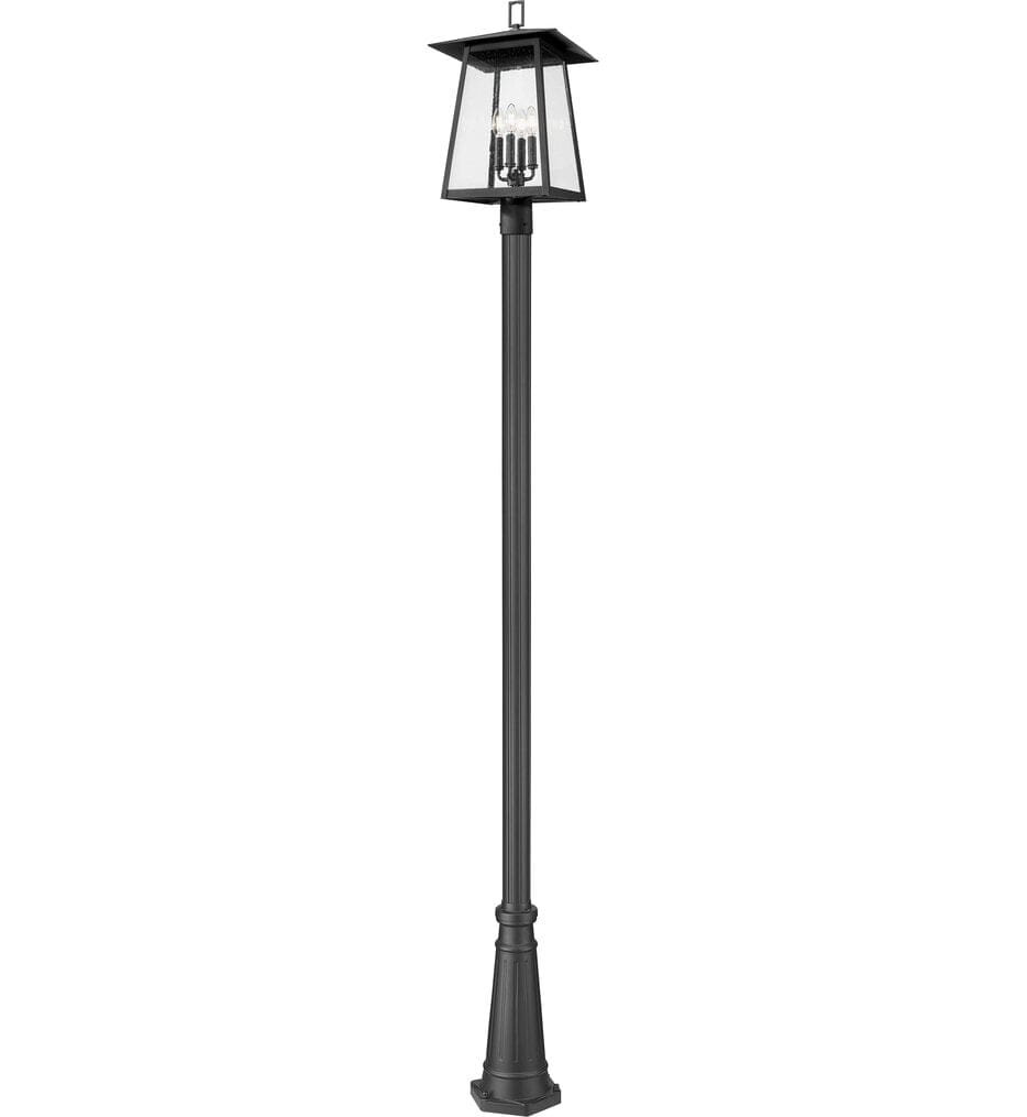 Z-Lite - 5015PHBR-519P-BK - Rainer 118.25" Outdoor Post Light