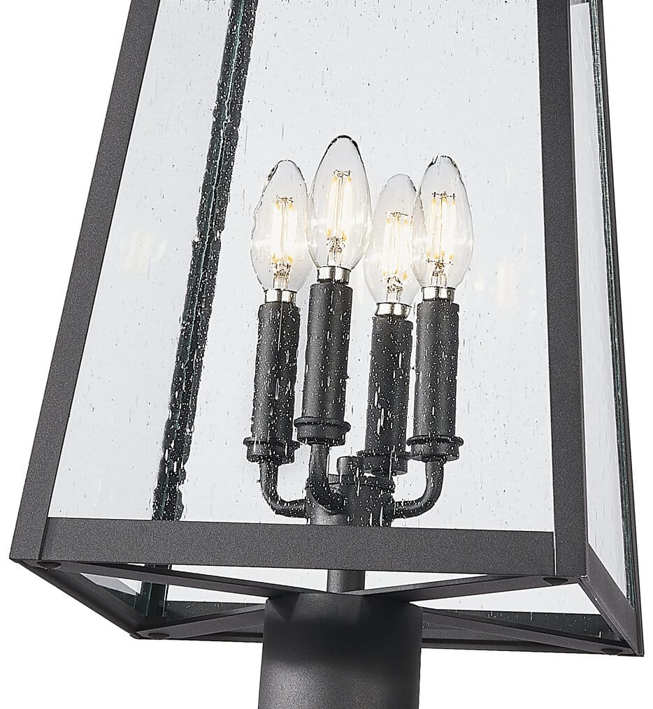 Z-Lite - 5015PHBR-519P-BK - Rainer 118.25" Outdoor Post Light