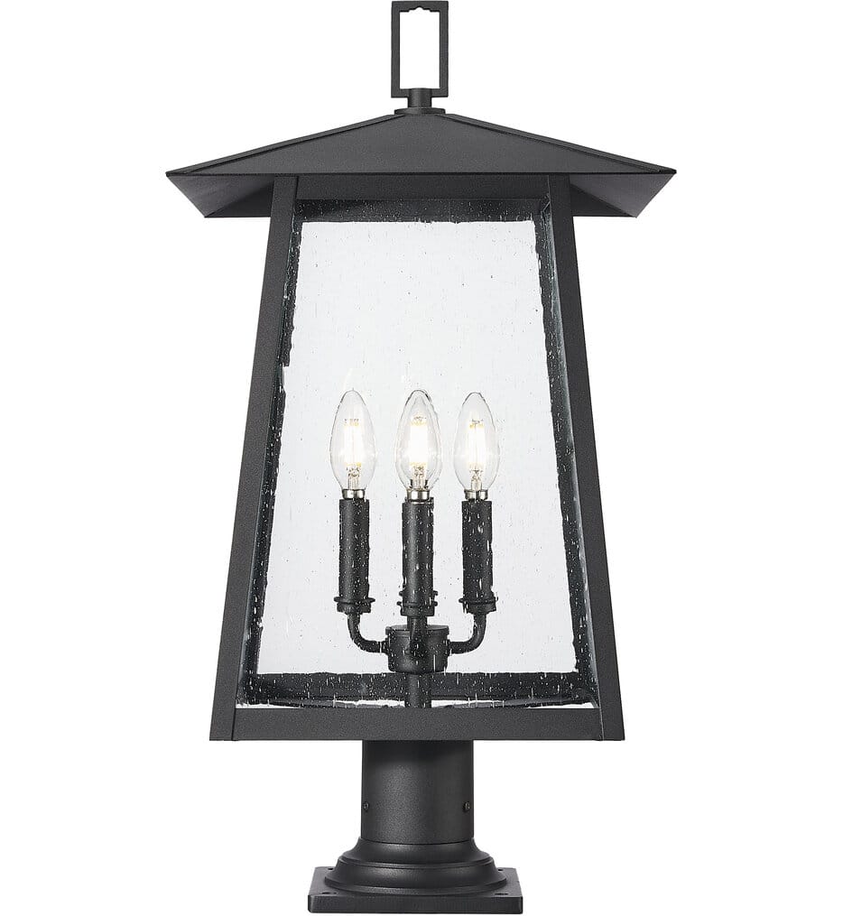 Z-Lite - 5015PHBR-533PM-BK - Rainer 26.25" Outdoor Pier Mount