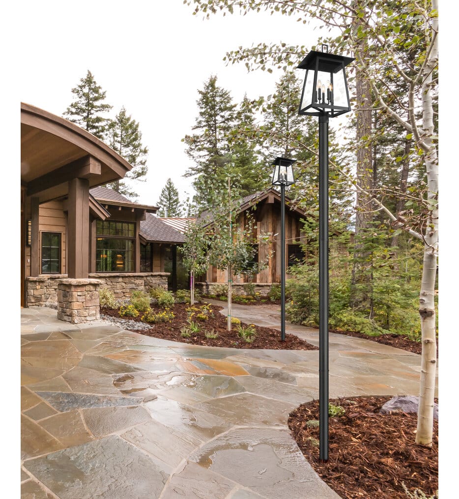Z-Lite - 5015PHXLR-5009P120-B - Rainer 145.5" Outdoor Post Light