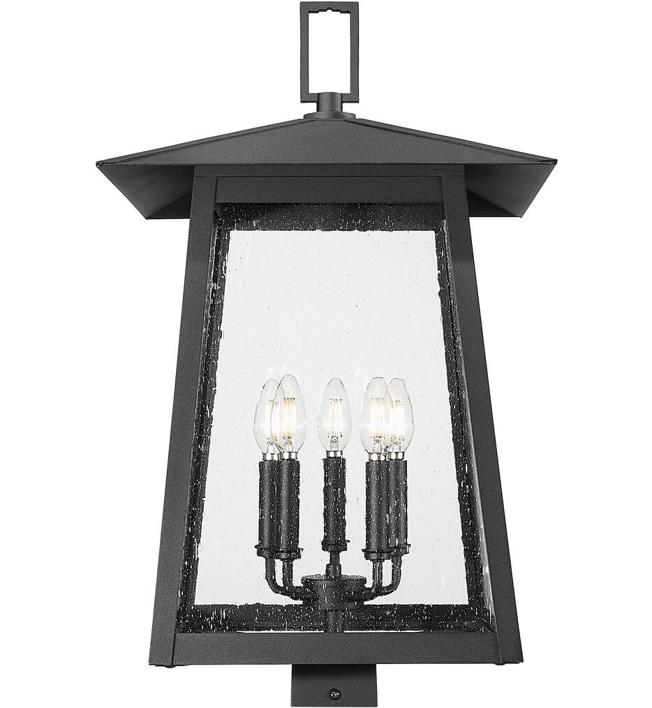Z-Lite - 5015PHXLS-BK - Rainer 26" Outdoor Post Light