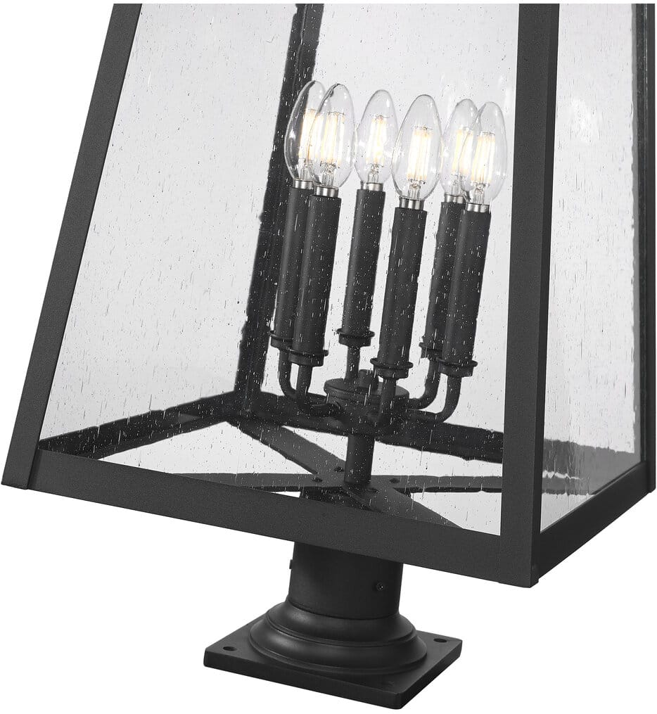 Z-Lite - 5015PHXXLR-533PM-BK - Rainer 33.5" Outdoor Pier Mount