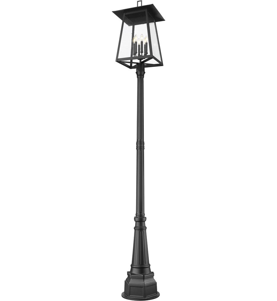 Z-Lite - 5015PHXXLR-564P-BK - Rainer 113.5" Outdoor Post Light