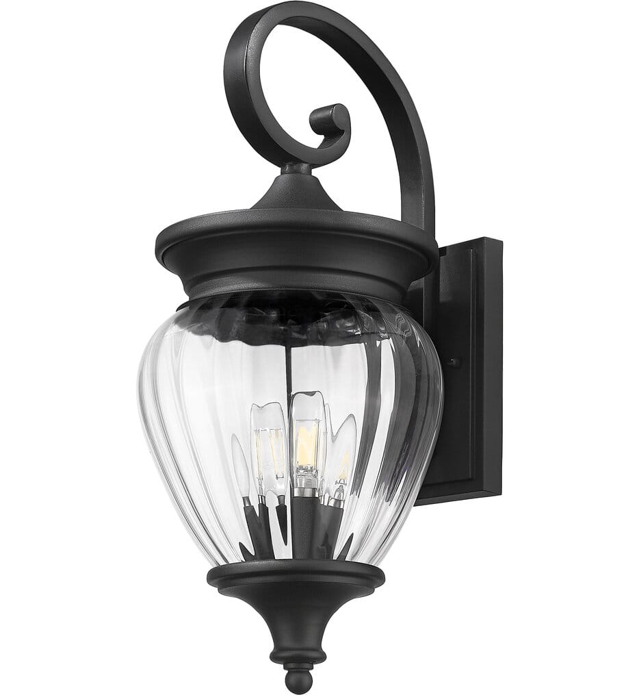 Z-Lite - 5016M-BK - Davina 21.5" Outdoor Wall Sconce