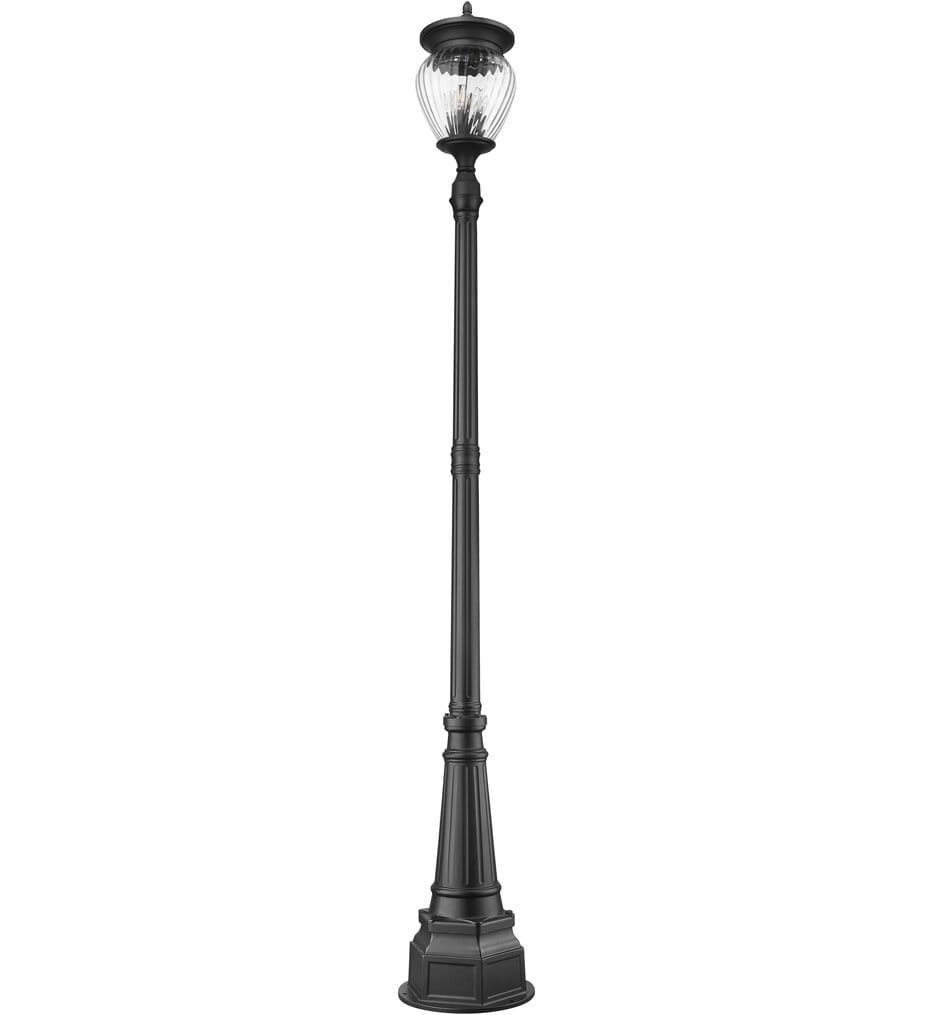 Z-Lite - 5016PHBR-564P-BK - Davina 107.25" Outdoor Post Light