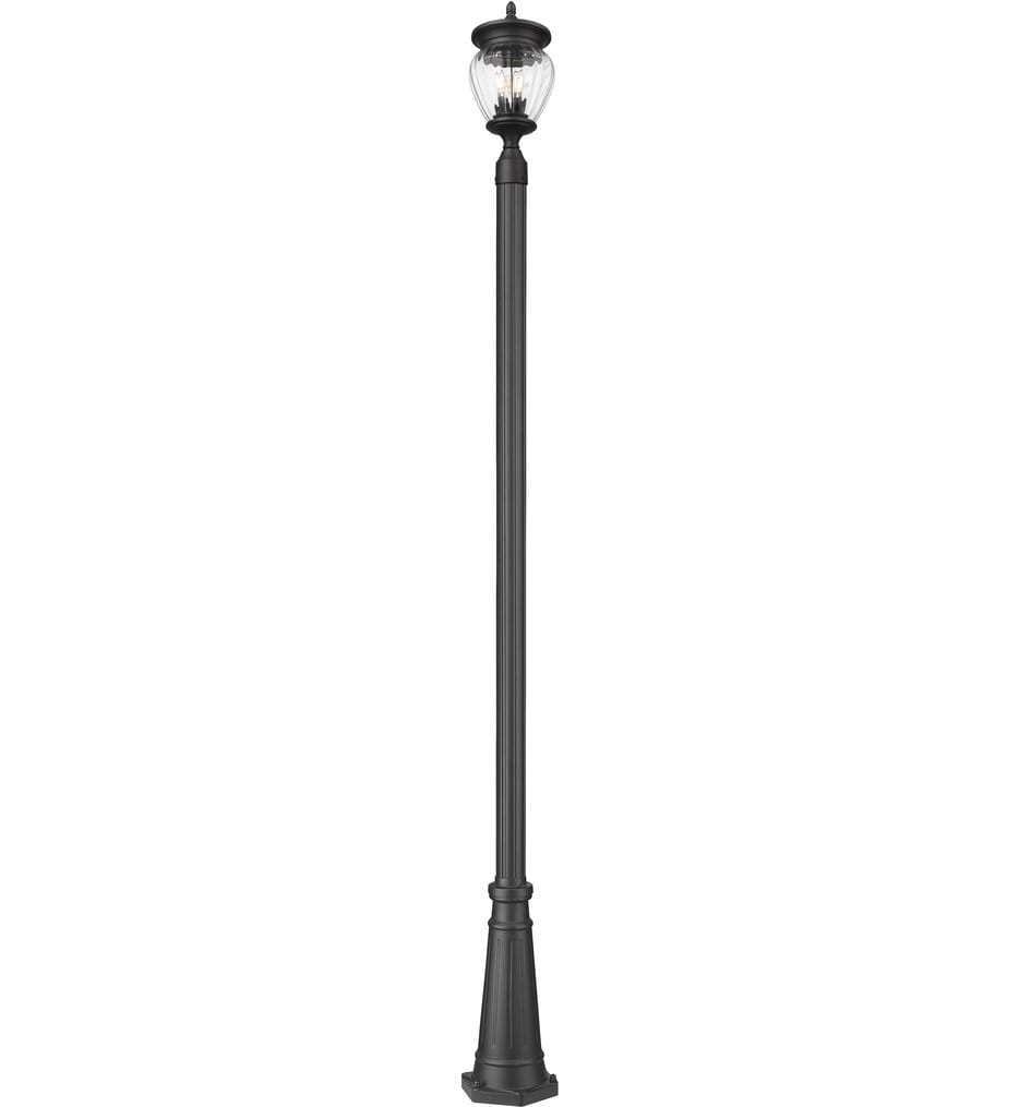 Z-Lite - 5016PHMR-519P-BK - Davina 114.25" Outdoor Post Light