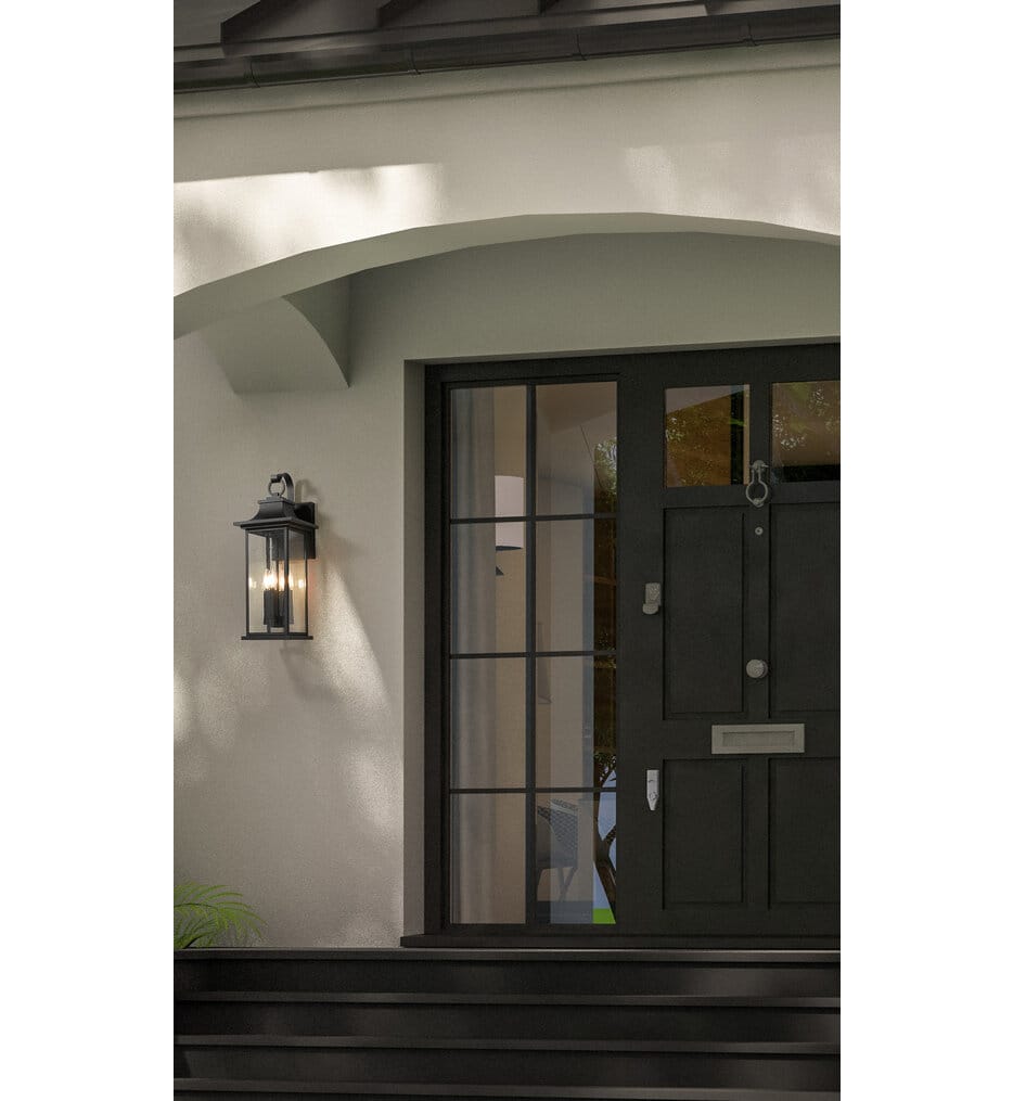 Z-Lite - 5017B-BK - Tiberius 24" Outdoor Sconce