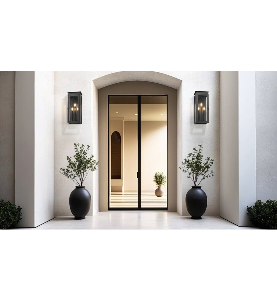 Z-Lite - 5018M-BK - Nova 20.5" Outdoor Sconce
