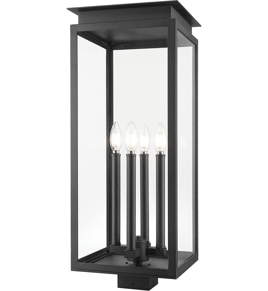 Z-Lite - 5018PHBS-BK - Nova 26.75" Outdoor Post Light