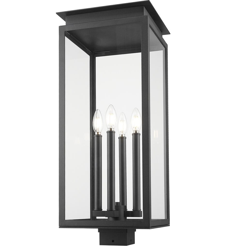 Z-Lite - 5018PHBS-BK - Nova 26.75" Outdoor Post Light