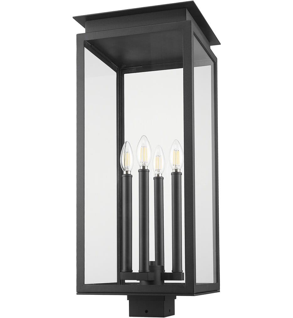Z-Lite - 5018PHBS-BK - Nova 26.75" Outdoor Post Light