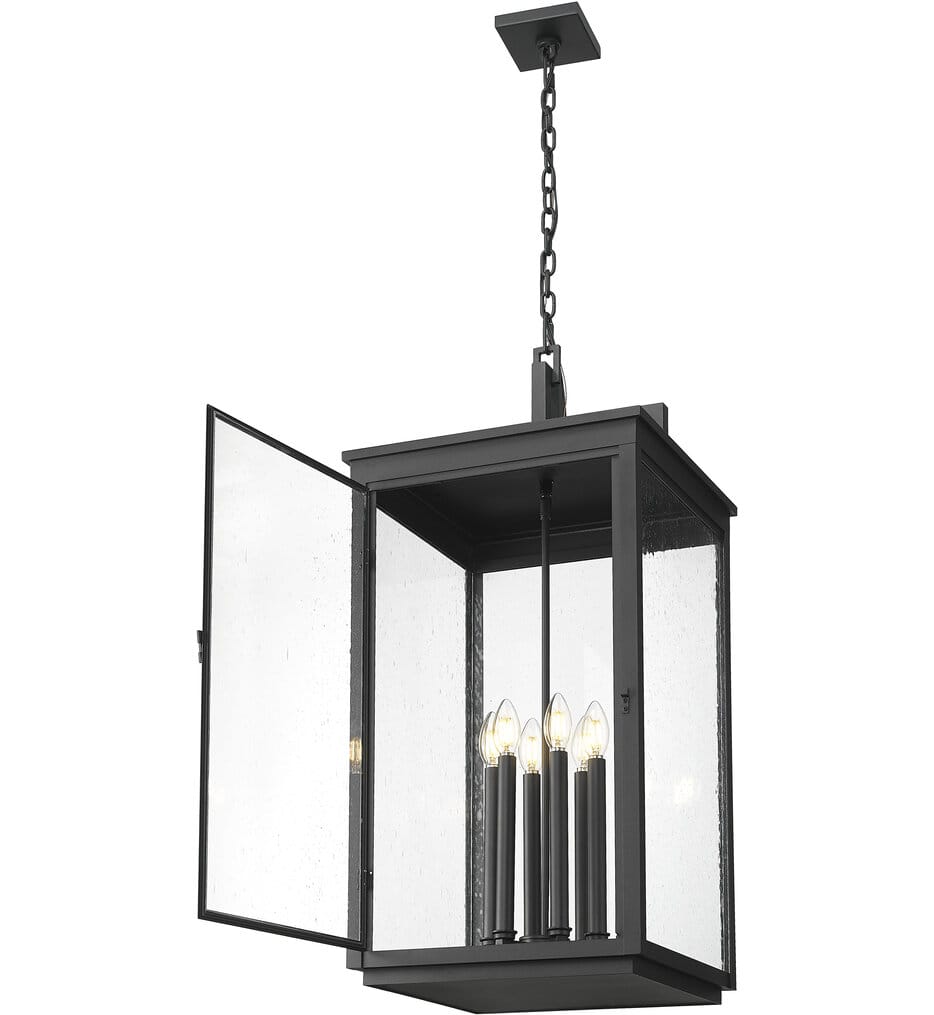 Z-Lite - 5019CHXXL-BK - Hartwell 15" Outdoor Pendant