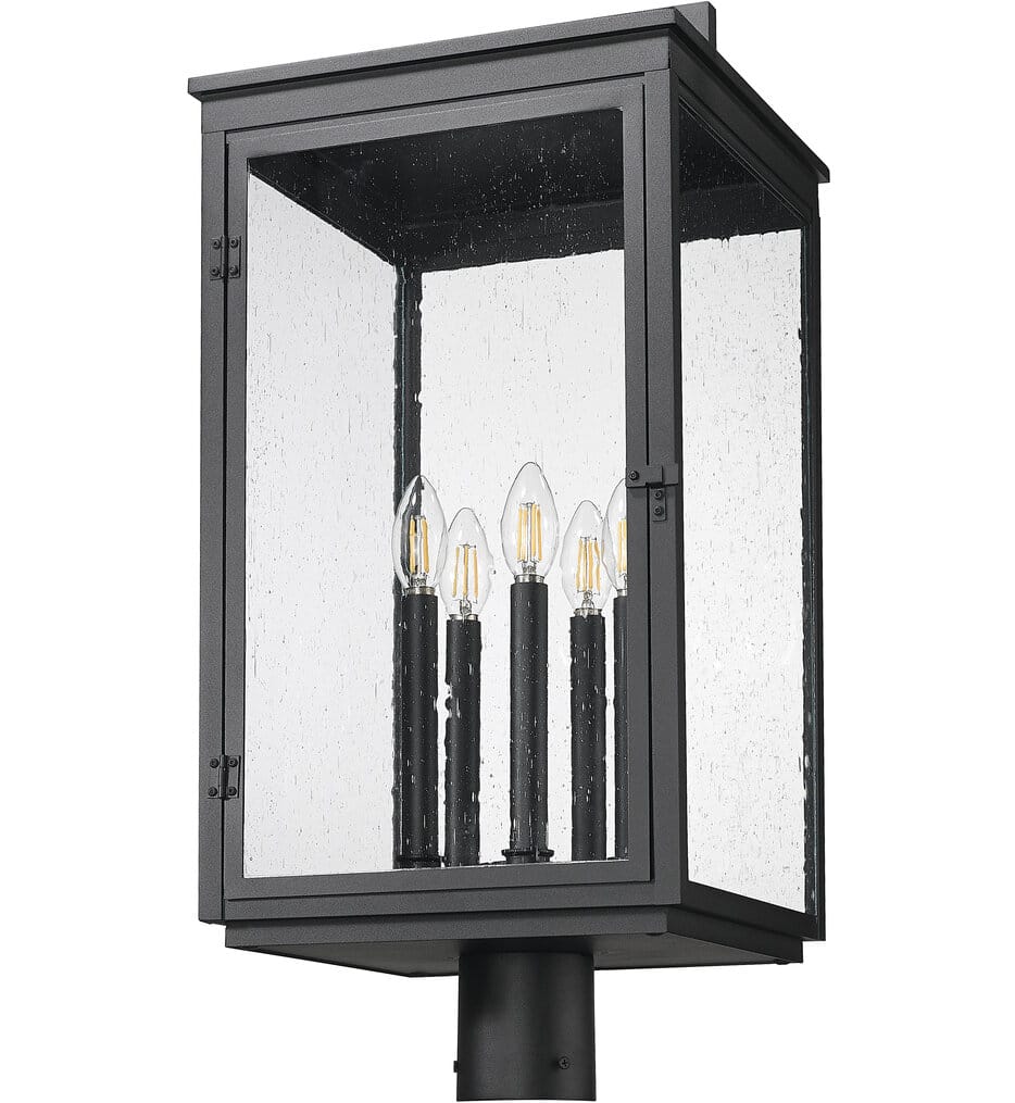 Z-Lite - 5019PHXLR-BK - Hartwell 26.75" Outdoor Post Light