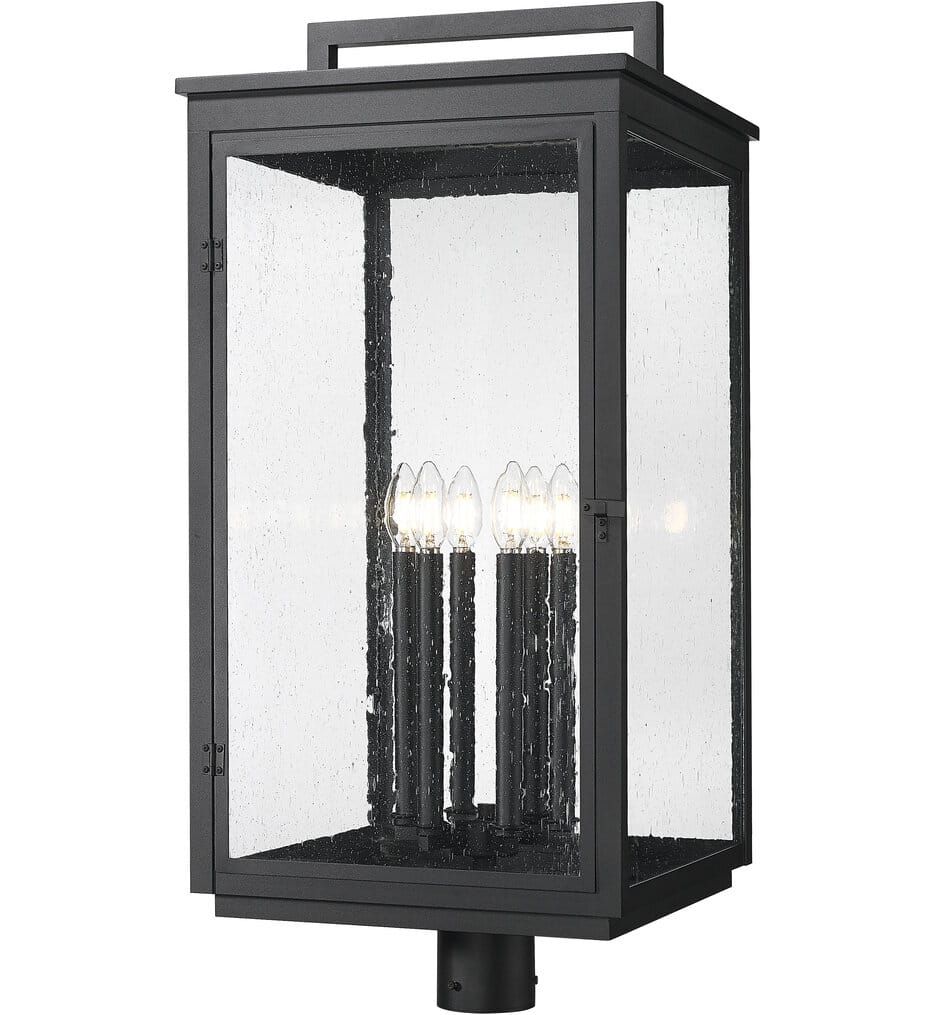 Z-Lite - 5019PHXXLR-BK - Hartwell 32.75" Outdoor Post Light