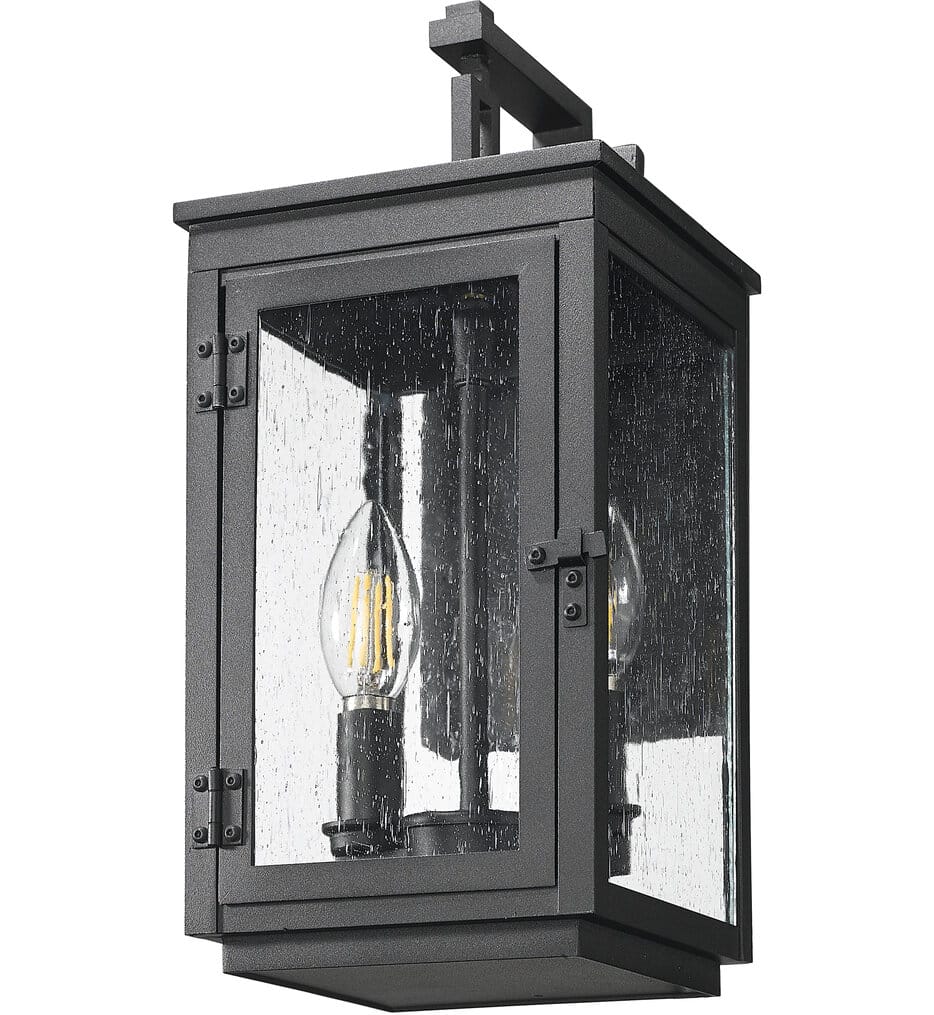 Z-Lite - 5019S-BK - Hartwell 13.75" Outdoor Wall Sconce