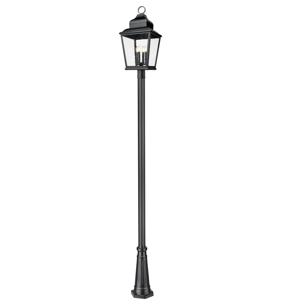 Z-Lite - 5029PHXLR-5011P-BK - Raphael 127-inch Outdoor Post Mounted Light