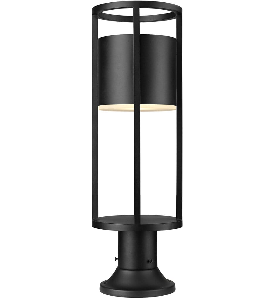 Z-Lite - 517PHM-553PM-BK-LED - Luca 23.75" Pier Mount