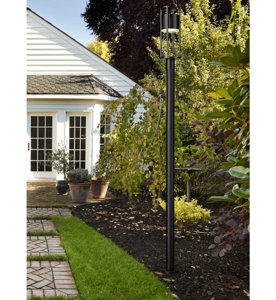 Z-Lite - 517PHM-567P-BK-LED - Luca 95.5" Post Mount