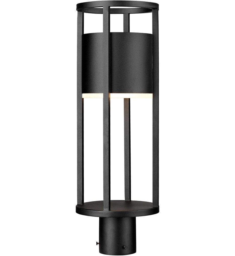 Z-Lite - 517PHM-BK-LED - Luca 21.75" Post Mount