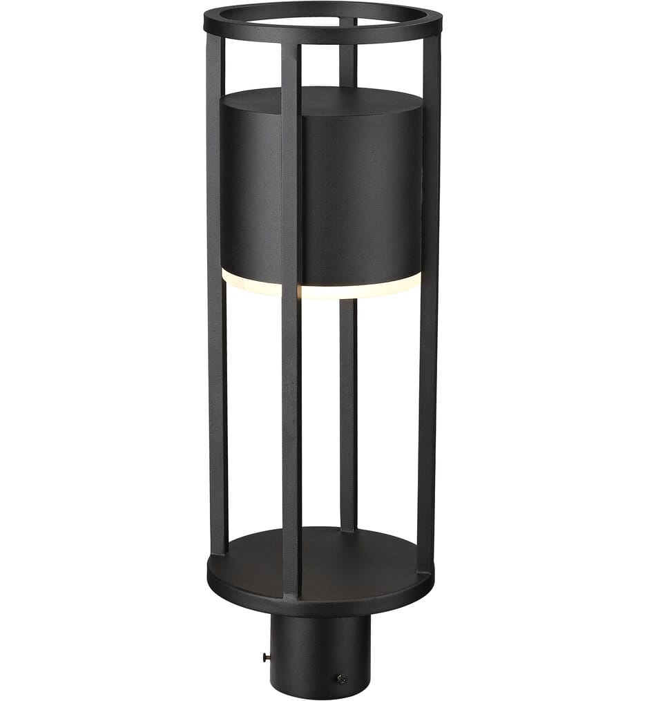 Z-Lite - 517PHM-BK-LED - Luca 21.75" Post Mount