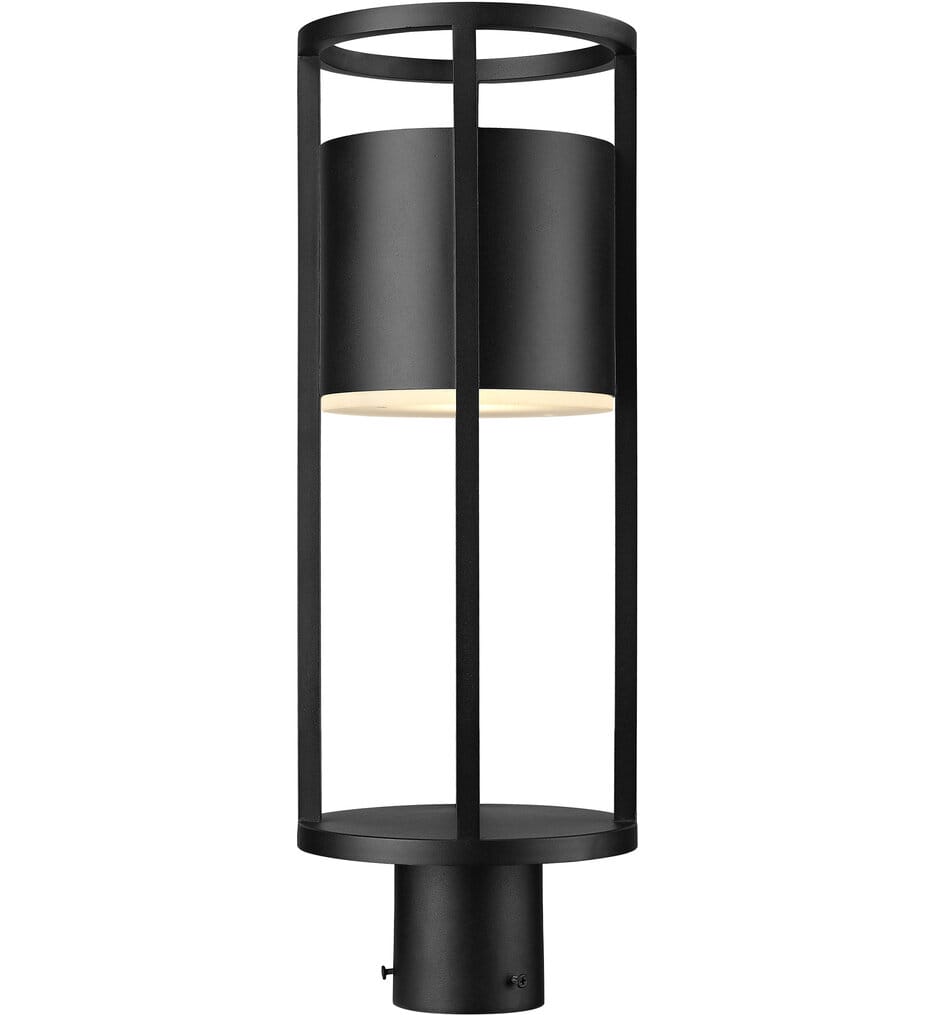 Z-Lite - 517PHM-BK-LED - Luca 21.75" Post Mount