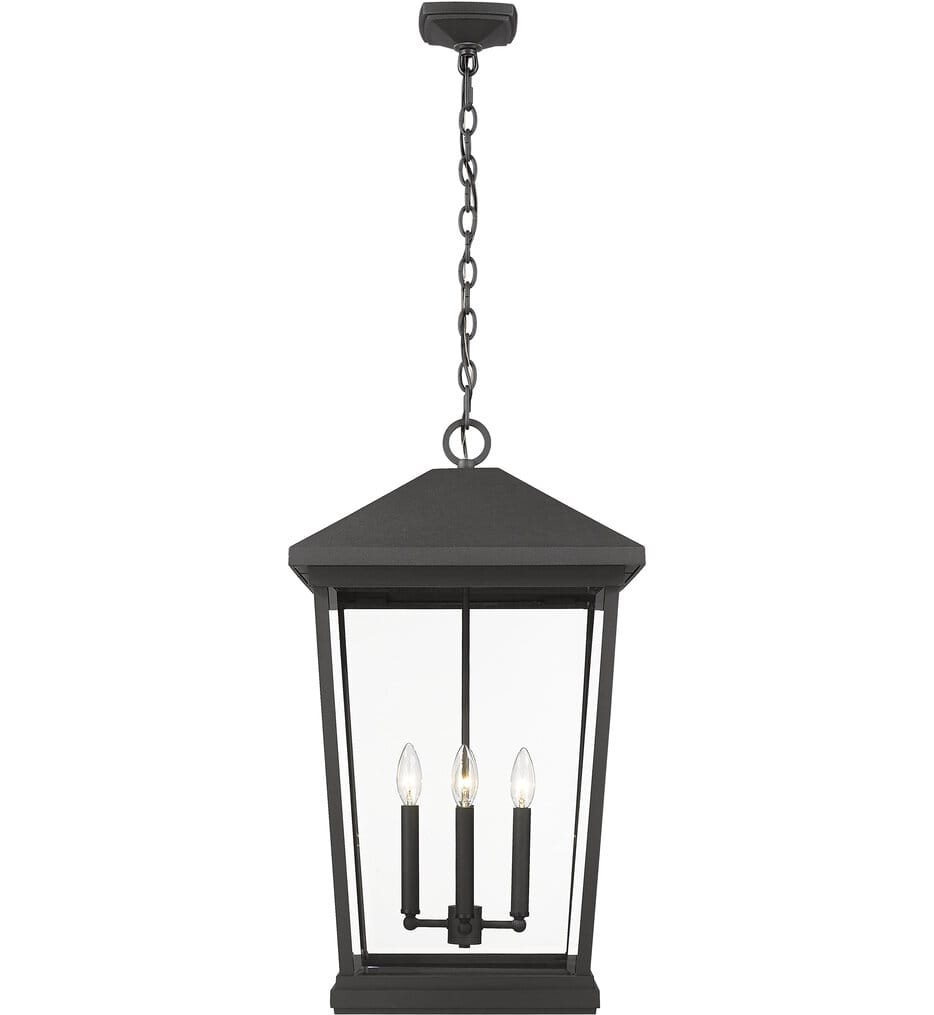 Z-Lite - 568CHXXL-BK - Beacon 16" Outdoor Pendant