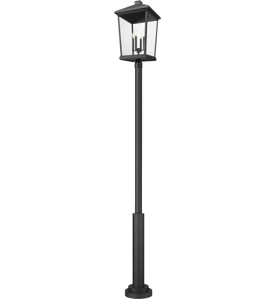 Z-Lite - 568PHXXLR-5010P-BK - Beacon 125.5" Outdoor Post Light