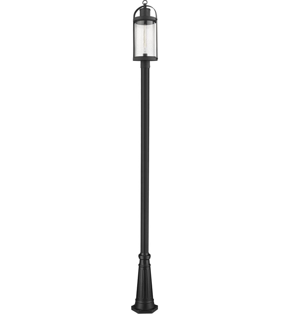 Z-Lite - 569PHB-519P-BK - Roundhouse 118.75" Outdoor Post Light