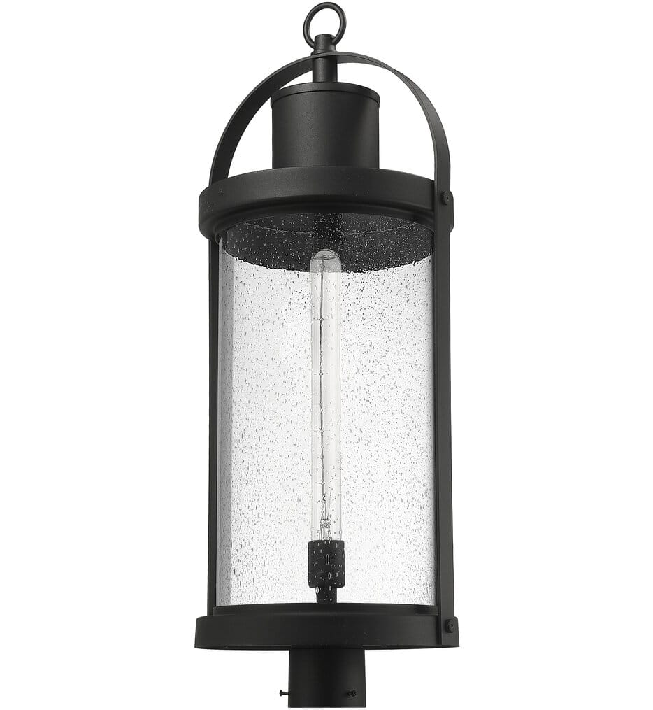 Z-Lite - 569PHXL-BK - Roundhouse 31.25" Outdoor Post Mount