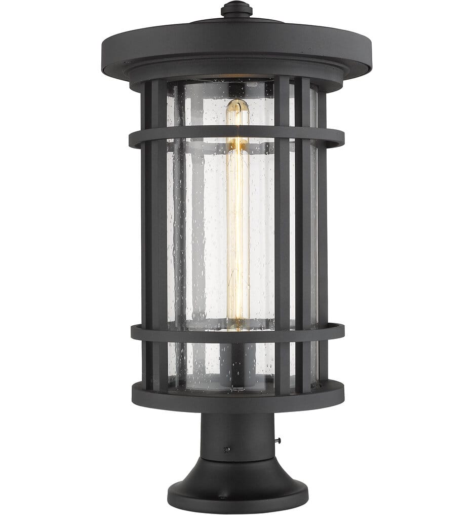 Z-Lite - 570PHXL-553PM-BK - Jordan 22.25" Outdoor Pier Mount