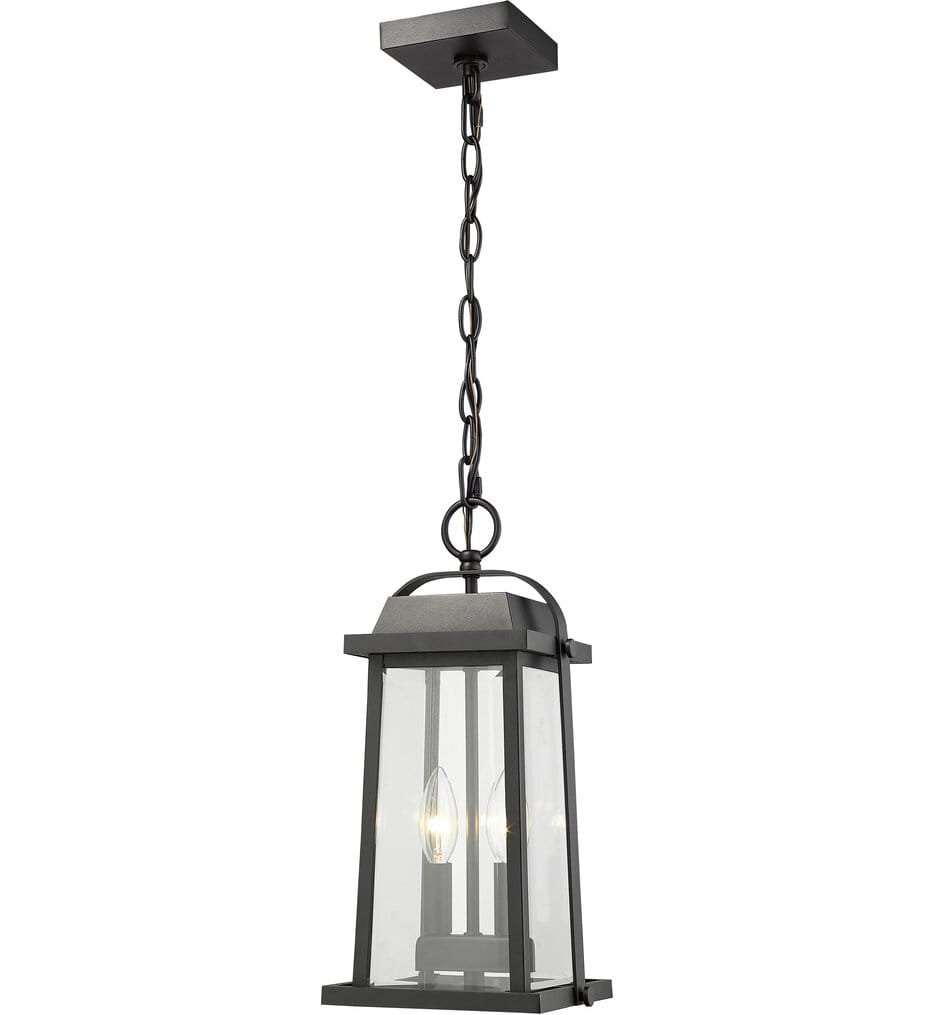 Z-Lite - Millworks 7.75" Outdoor Pendant