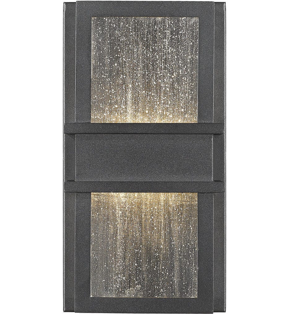 Z-Lite - 577S-BK-LED - Eclipse 12" Outdoor Wall Sconce