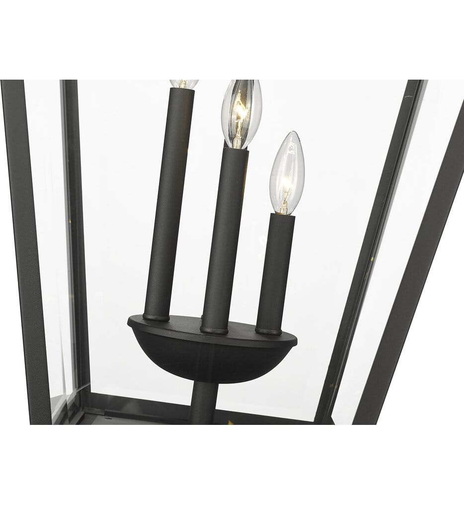 Z-Lite - 579PHXLXR-511P-BK - Talbot 128.75" Outdoor Post Light