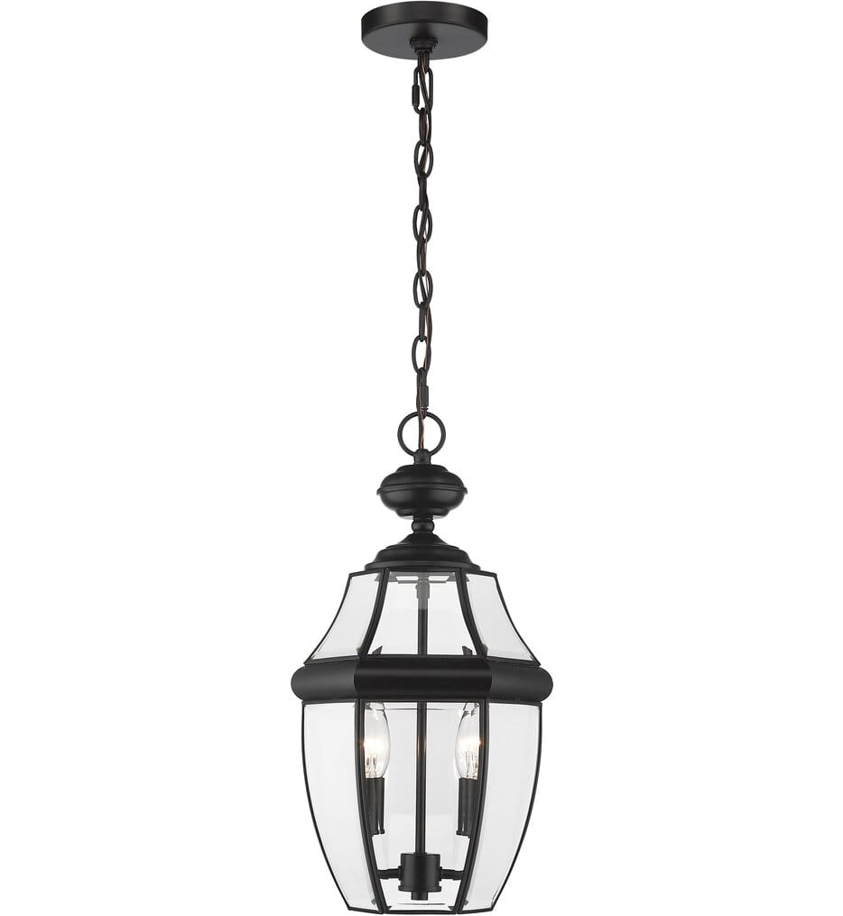 Z-Lite - 580CHM-BK - Westover 10" Outdoor Pendant