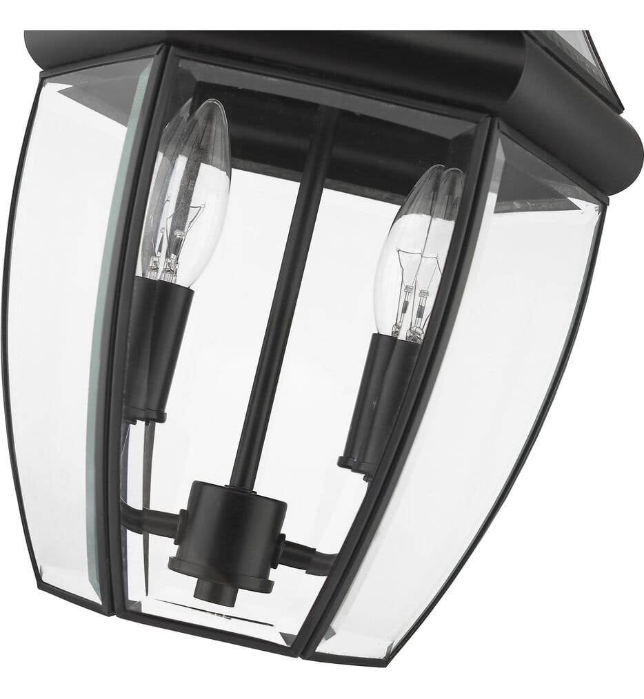 Z-Lite - 580CHM-BK - Westover 10" Outdoor Pendant