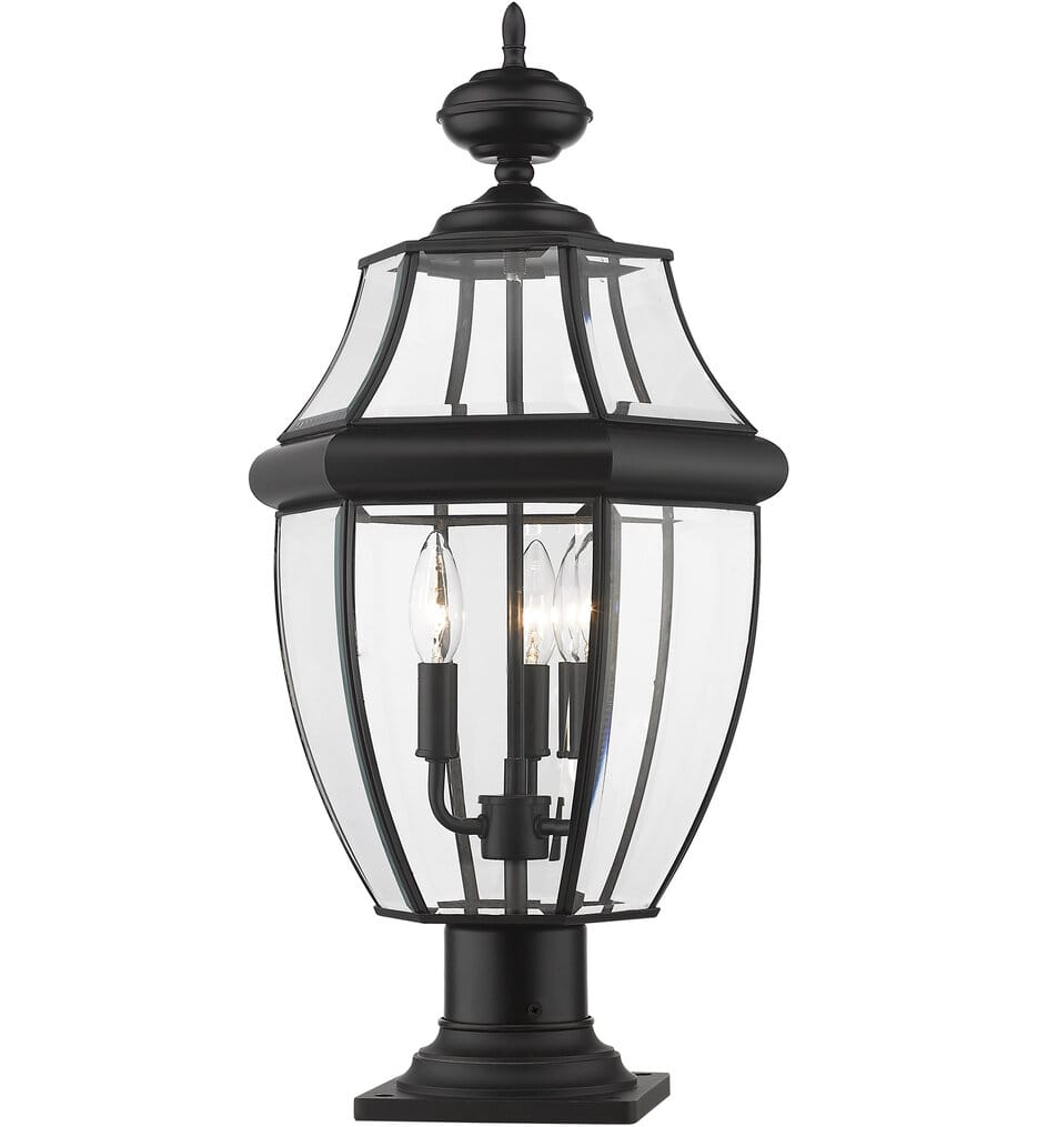 Z-Lite - 580PHB-533PM-BK - Westover 22.25" Outdoor Pier Mount