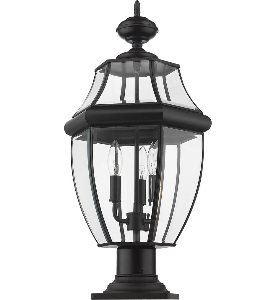 Z-Lite - 580PHB-533PM-BK - Westover 22.25" Outdoor Pier Mount